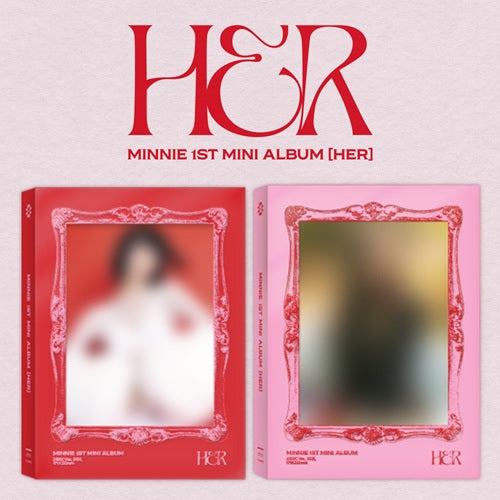 [Preorder] MINNIE 1st Mini Album 'HER' (Random) (with P.O.B)