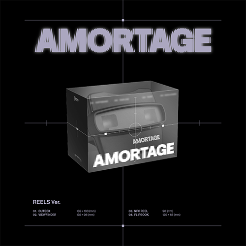 [Preorder] JISOO The First Mini Album 'AMORTAGE' (Reels ver.)