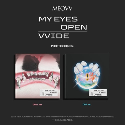 [Preorder] MEOVV 1st EP Album 'MY EYES OPEN VVIDE' (Photobook ver - Random)