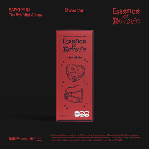 [Preorder] Baekhyun 5th Mini Album 'Essence of Reverie' (KIWEE Ver.)