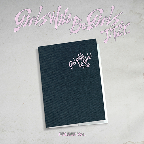 [Preorder] ITZY Album - Girls Will Be Girls (Folder ver) (with P.O.B)