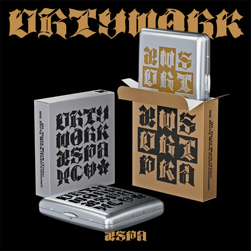 [Preorder] aespa Single Album - 'Dirty Work' (Dirty Case ver. - Random)