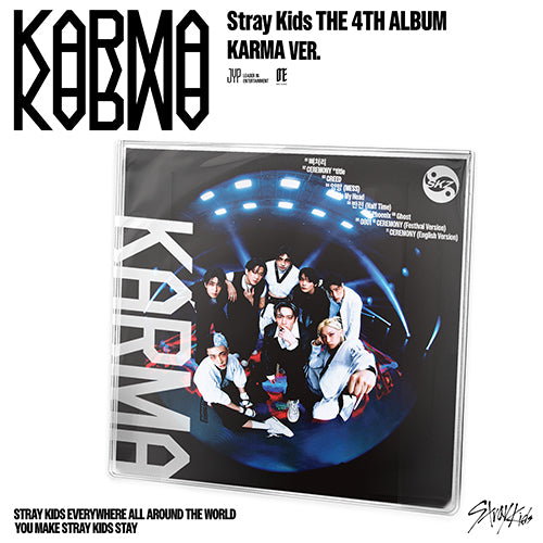 [Preorder] Stray Kids The 4th Album - KARMA (Limited Edition) (Karma ver - with P.O.B)