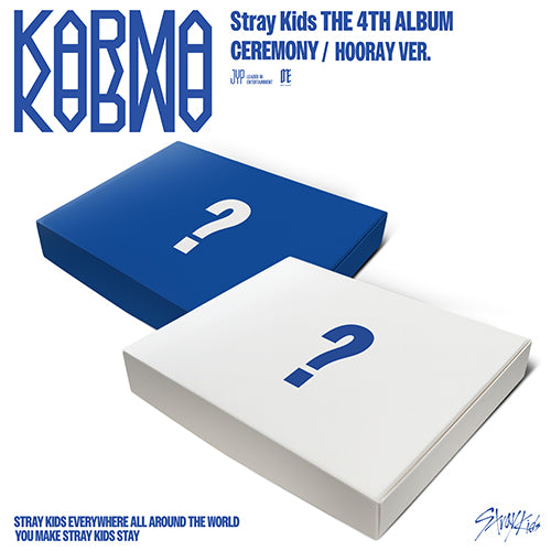 [Preorder] Stray Kids The 4th Album - KARMA (Standard Edition - Random ver) (with P.O.B)