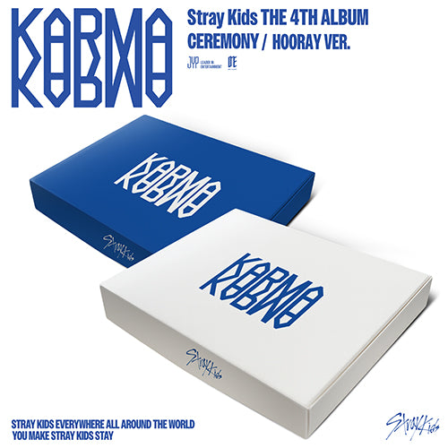[Preorder] Stray Kids The 4th Album - KARMA (Standard Edition - Random ver) (with P.O.B)
