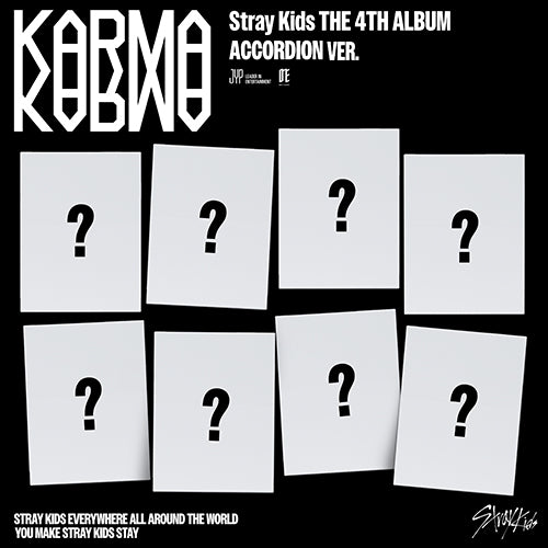 [Preorder] Stray Kids The 4th Album - KARMA (Accordion ver - with P.O.B)
