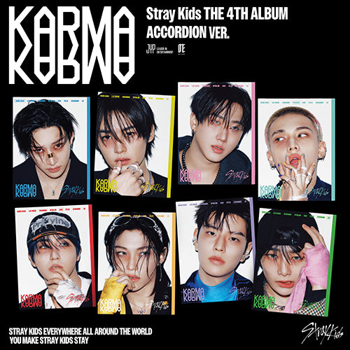 [Preorder] Stray Kids The 4th Album - KARMA (Accordion ver - with P.O.B)