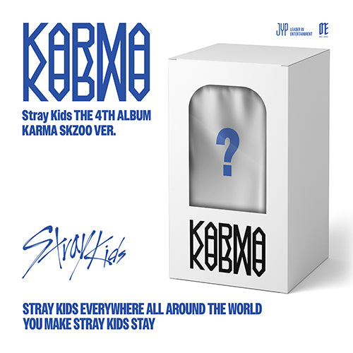 [Preorder] Stray Kids The 4th Album - KARMA (SKZOO ver - with P.O.B)