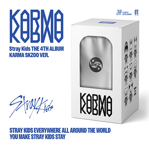 [Preorder] Stray Kids The 4th Album - KARMA (SKZOO ver - with P.O.B)