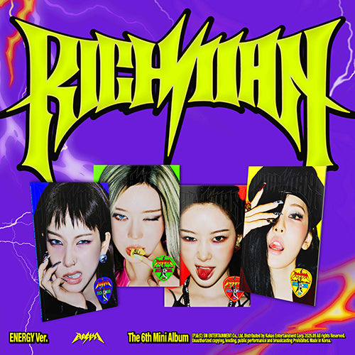 [Preorder] aespa 6th Mini Album - Rich Man (Energy Ver. - Random)