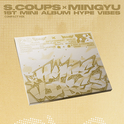[Preorder] S.COUPS x MINGYU - 1st Mini Album 'HYPE VIBES' (Compact Ver.) (+ Preorder Gift)