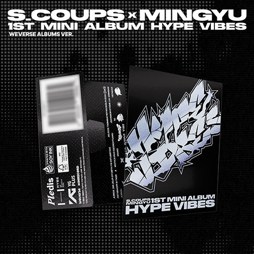 [Preorder] S.COUPS x MINGYU - 1st Mini Album 'HYPE VIBES' (Weverse Albums Ver.) (+ Preorder Gift)