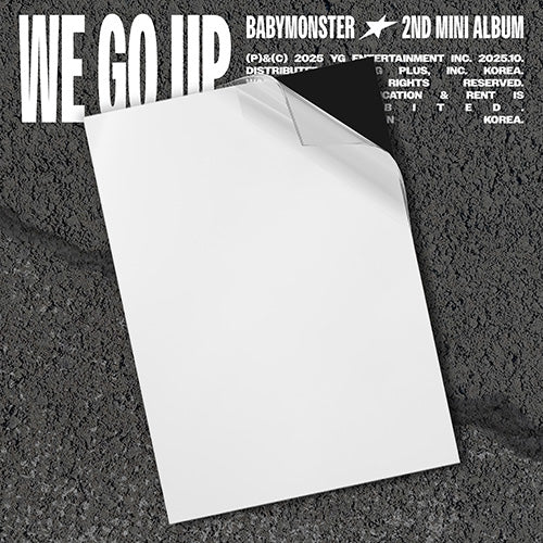 [Preorder] BABYMONSTER 2nd Mini Album - WE GO UP' (WE Ver.)