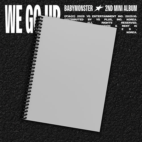 [Preorder] BABYMONSTER 2nd Mini Album - WE GO UP' (GO Ver.)