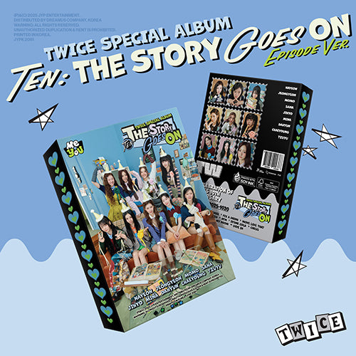 [Preorder] TWICE - Special Album [TEN: The Story Goes On] (Episode Ver - Random) (+ Preorder Gift)