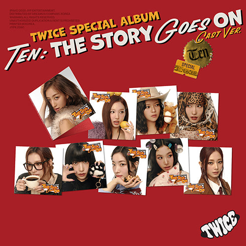 [Preorder] TWICE - Special Album [TEN: The Story Goes On] (Cast Ver - Random) (+ Preorder Gift)