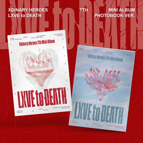 [Preorder] Xdinary Heroes 7th Mini Album - LXVE to DEATH (Photobook Ver - Random) (+ Preorder Gift)