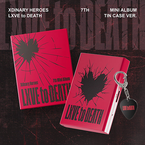 [Preorder] Xdinary Heroes 7th Mini Album - LXVE to DEATH (Tin Case Ver.) (+ Preorder Gift)