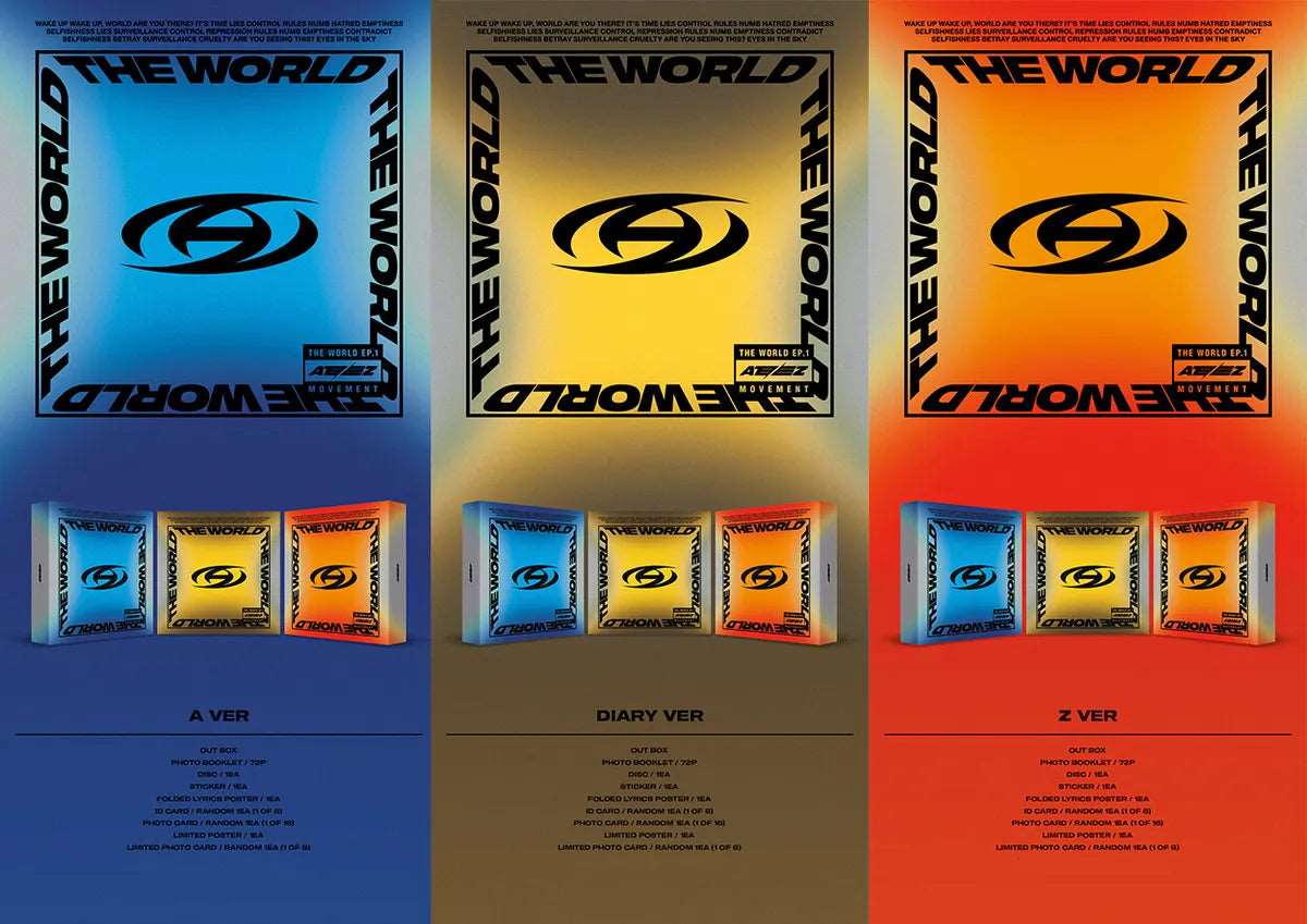 [Preorder] Ateez - THE WORLD EP.1 : Movement