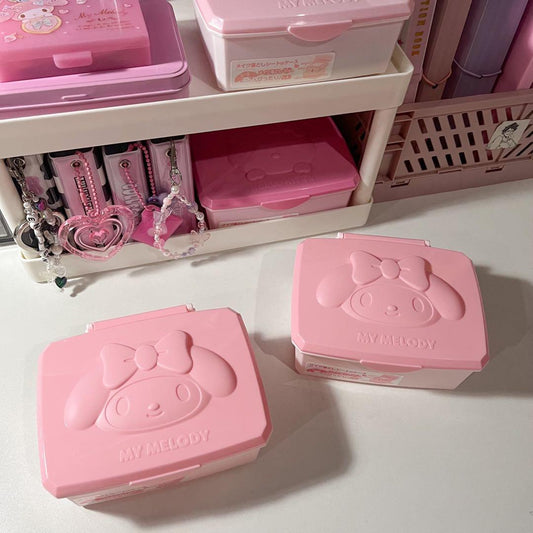 [On hand] My Melody Sanrio Toploader Storage Box